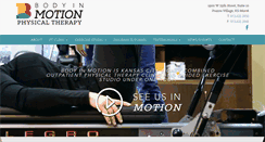 Desktop Screenshot of bodyinmotionkc.com